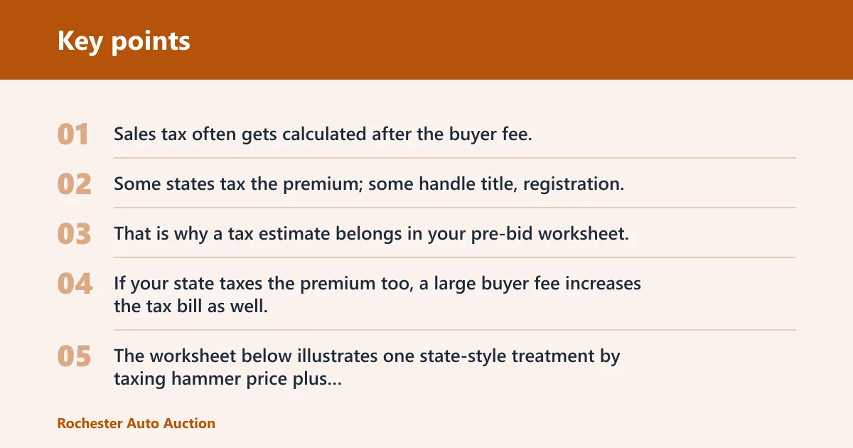 Key points: What extra charges can appear after you win?
