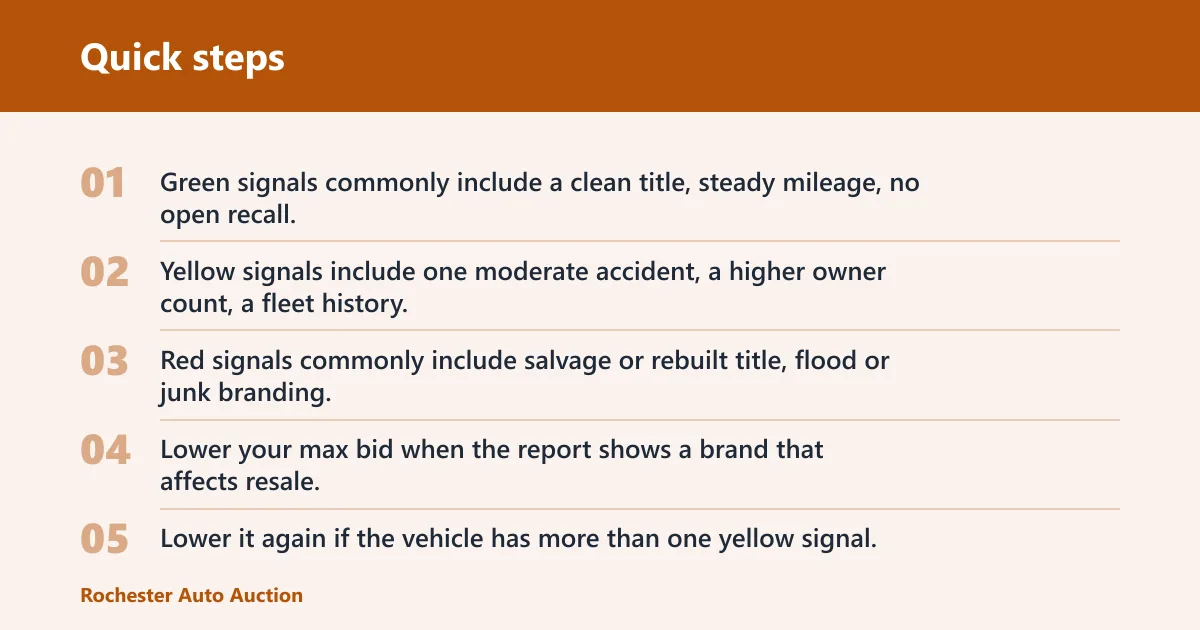 Quick steps: Which records should change your bid?