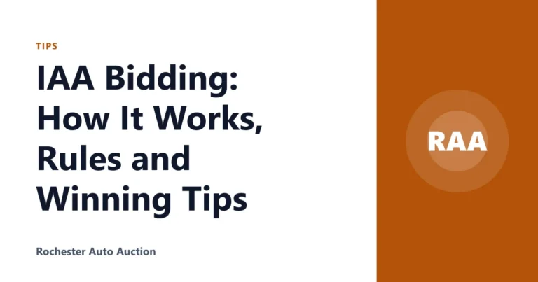 IAA Bidding: How It Works, Rules and Winning Tips