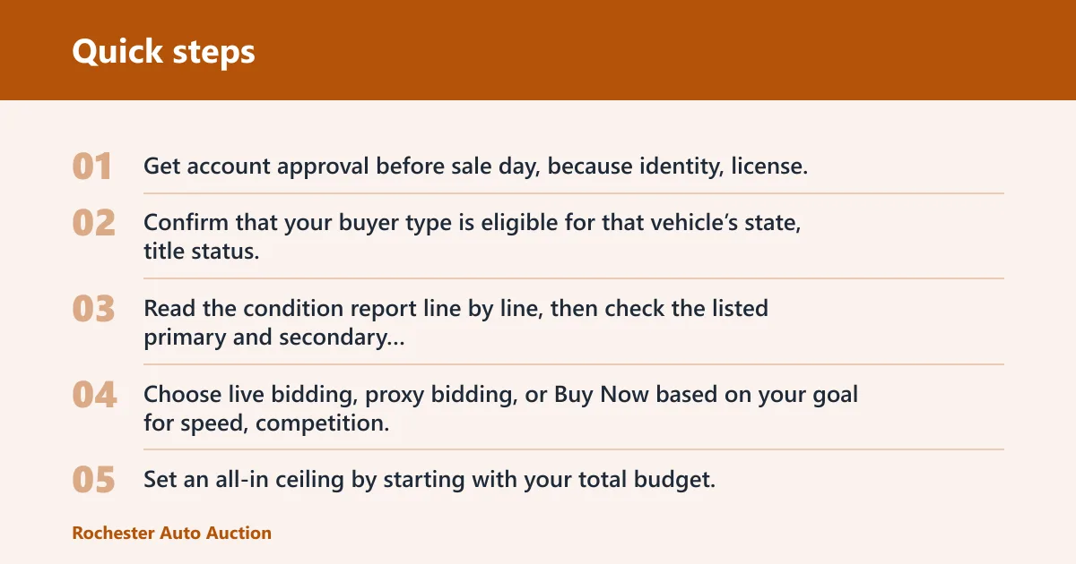 Quick steps: How does IAA bidding work step by step?