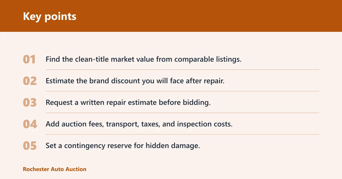 Key points: Salvage title worksheet