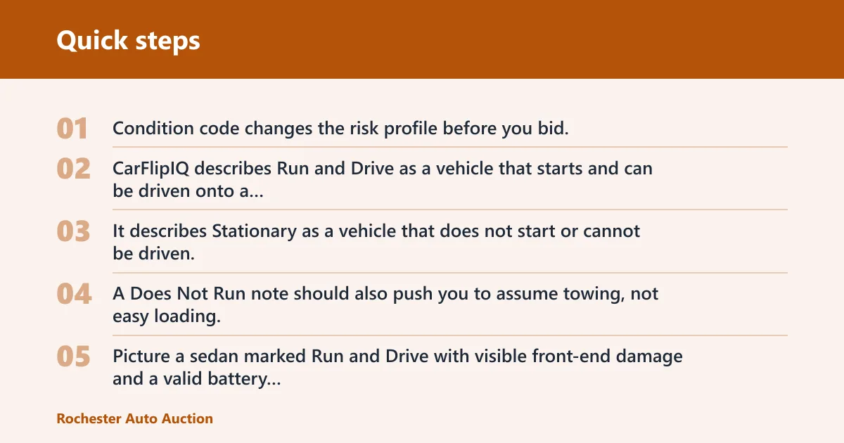 Quick steps: What should you check on a Copart lot before bidding?