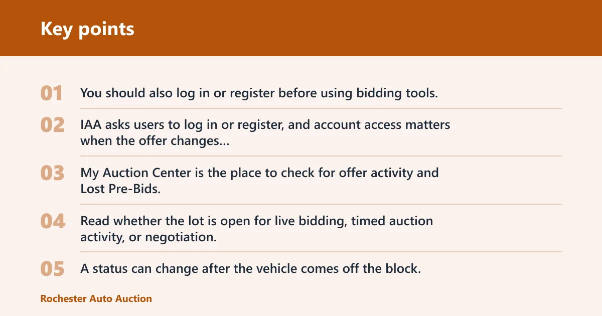 Key points: What to do next